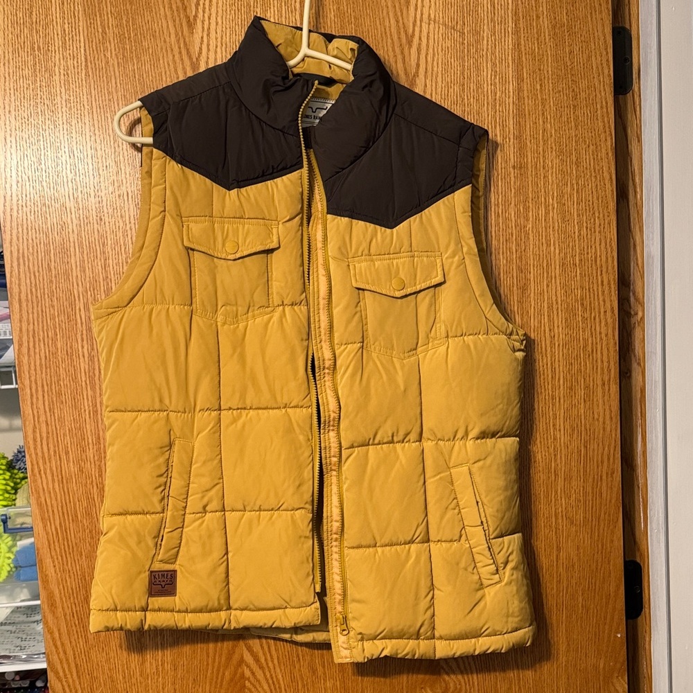 Kimes Ranch Women’s mustard and brown Vest